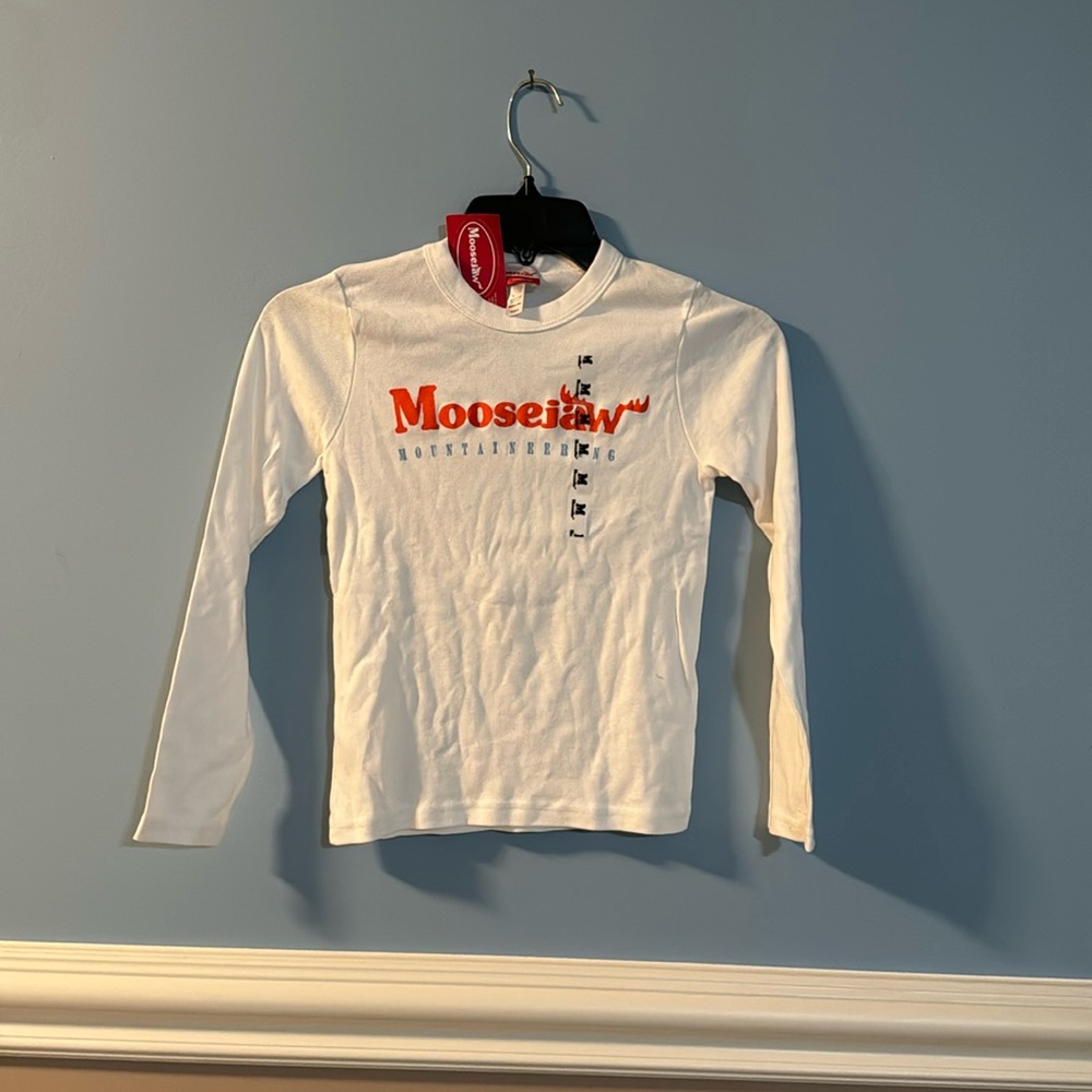 Brand new with tags, Youth Moosejaw long sleeve T-shirt size 8